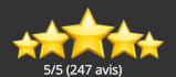 5/5 (247 avis)